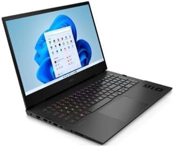 HP Omen 16 Laptop - Core i7 12700H, 16GB Ram, 1TB SSD - lnteI Iris Xe Graphics - 8GB Shared Graphics - 16Inch FHD 144Hz - Window 11 Home – Black (Open Box)