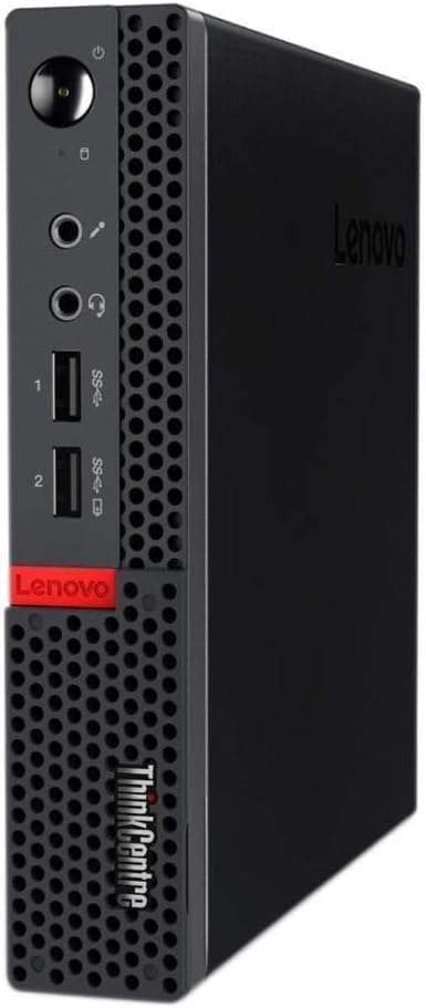 Lenovo ThinkCentre M910Q Tiny Desktop Computer, Intel Core i7-6700T Upto 3.6GHz, 32GB RAM, 1TB NVMe SSD, 4K 3-Monitor Support DisplayPort, HDMI, AC Wi-Fi, Bluetooth - Windows 11 Pro (Renewed)