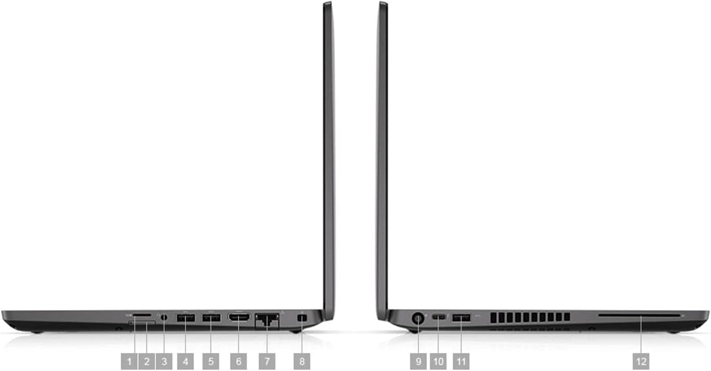 Dell (Refurbished) Latitude 5400 Laptop | 14" 1366x768 HD | Core i5-8365U - 256GB SSD Hard Drive - 8GB RAM | 4 cores @ 4.1 GHz Win 11 Pro