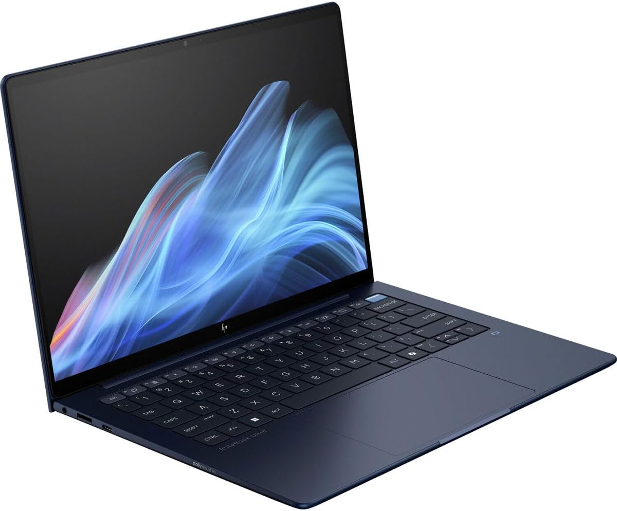 HP EliteBook Ultra G1i 14 inch Notebook Next Gen AI PC Wolf Pro Security Edition - 2.8K - 2880 x 1800 - (Intel Core Ultra 7 256V - 16GB RAM 512GB SSD win 11- Blue (Open Box)