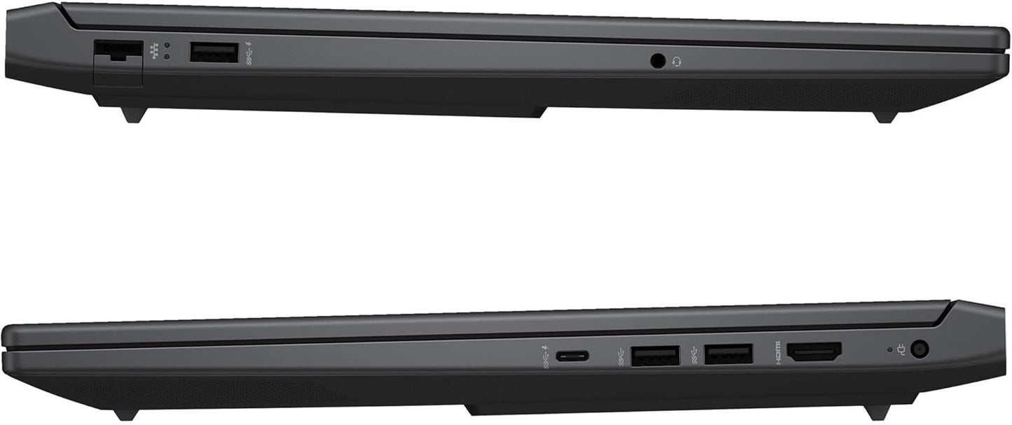HP Victus Gaming Laptop | 16.1" FHD IPS 144Hz | Intel 16-Core i7-13700HX >i9-12900HX | 32GB DDR5 1TB SSD | GeForce RTX 4060 8GB | Backlit USB-C Fast Charge Win11Pro Black + HDMI Cable (Renewed)