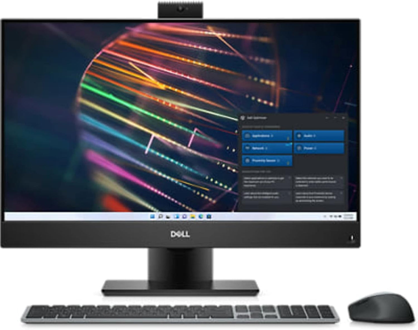 Dell Optiplex 5400 AIO (2022) | 23.8" 1920x1080 FHD | Core i5-12500 - 512GB SSD Hard Drive - 16GB RAM | 6 cores @ 4.6 GHz Win 11 Pro Black (Renewed)