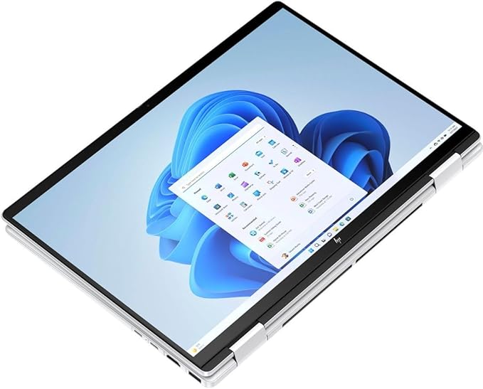 HP Envy X360 Laptop 14” 2 in 1 FHD+ IPS Touchscreen AI Laptops, AMD Ryzen 5 8640HS (Beats i7-1255u) Up to 4.9GHz, 16GB RAM 512GB SSD, Backlit Kb, WiFi 6E, Win 11(Open Box)