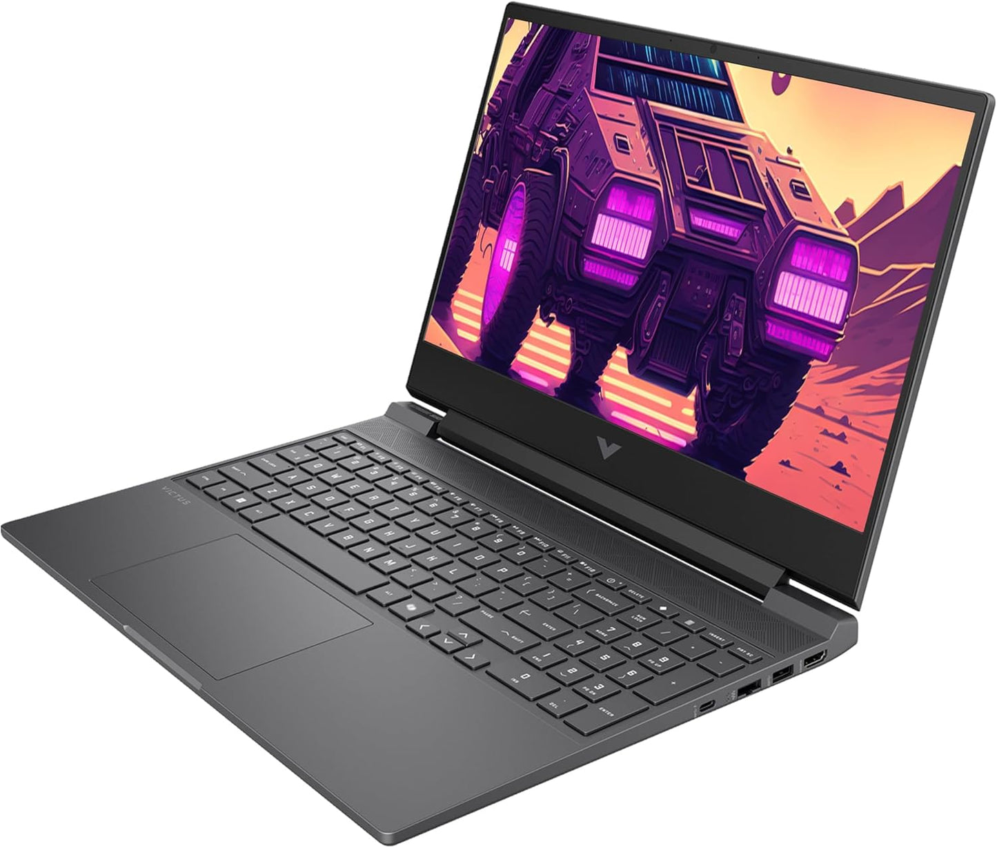 HP Victus Gaming Laptop, Intel i7-13620H, 32 GB DDR5 RAM, 2 TB PCIe SSD, 15,6" FHD 165Hz Display, Nvidia G-Force RTX 4060, Backlit Numeric Keyboard, W11 Pro, Black (Renewed)
