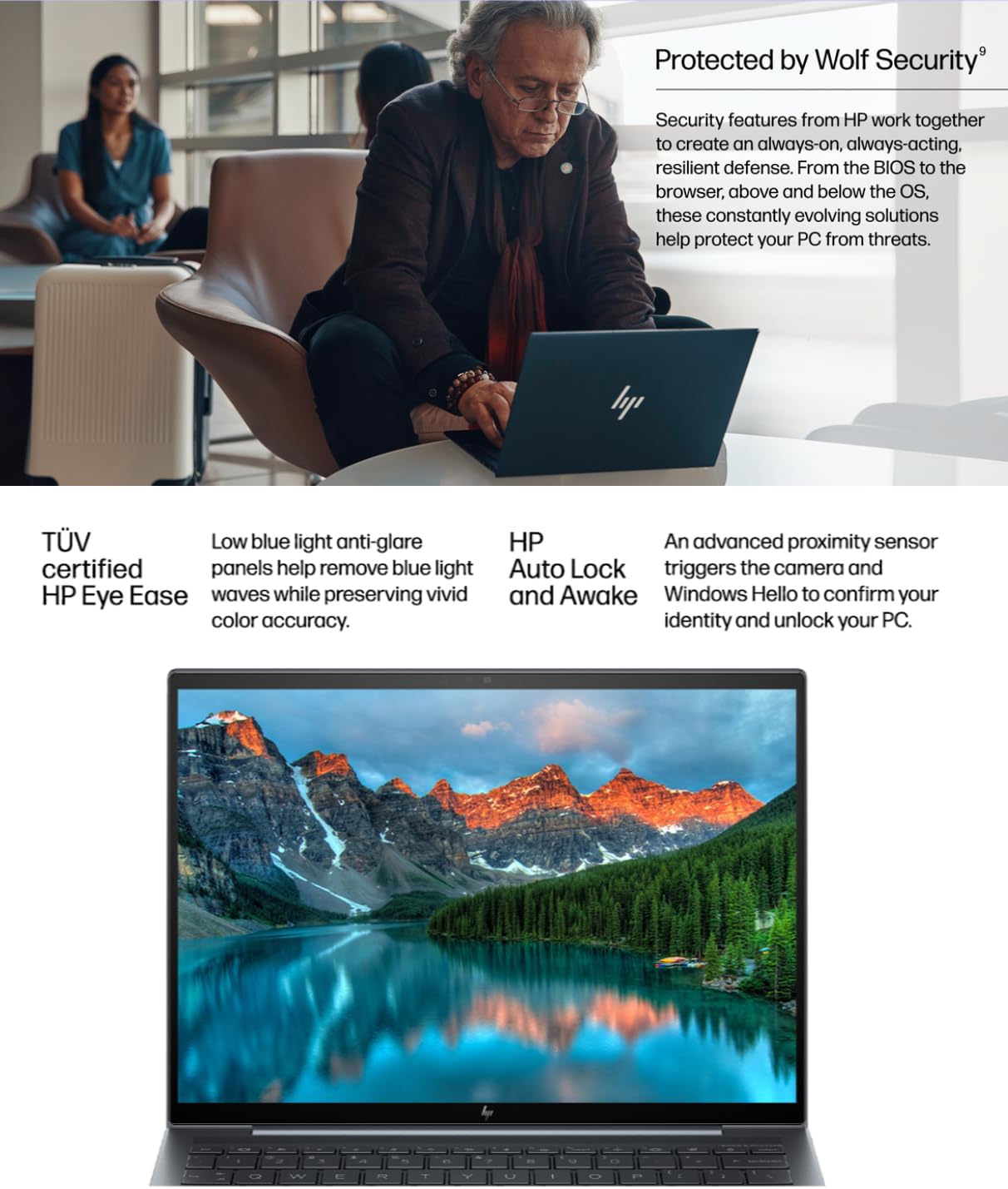 HP Dragonfly G4 13.5" WUXGA 400 Nits Touchscreen Slim & Light Laptop - Intel Evo Core i7-1355U - Thunderbolt4 – Backlit - 32GB - Win11 Pro W/HDMI (32GB RAM |1TB PCIE SSD)(Open Box) (Renewed)