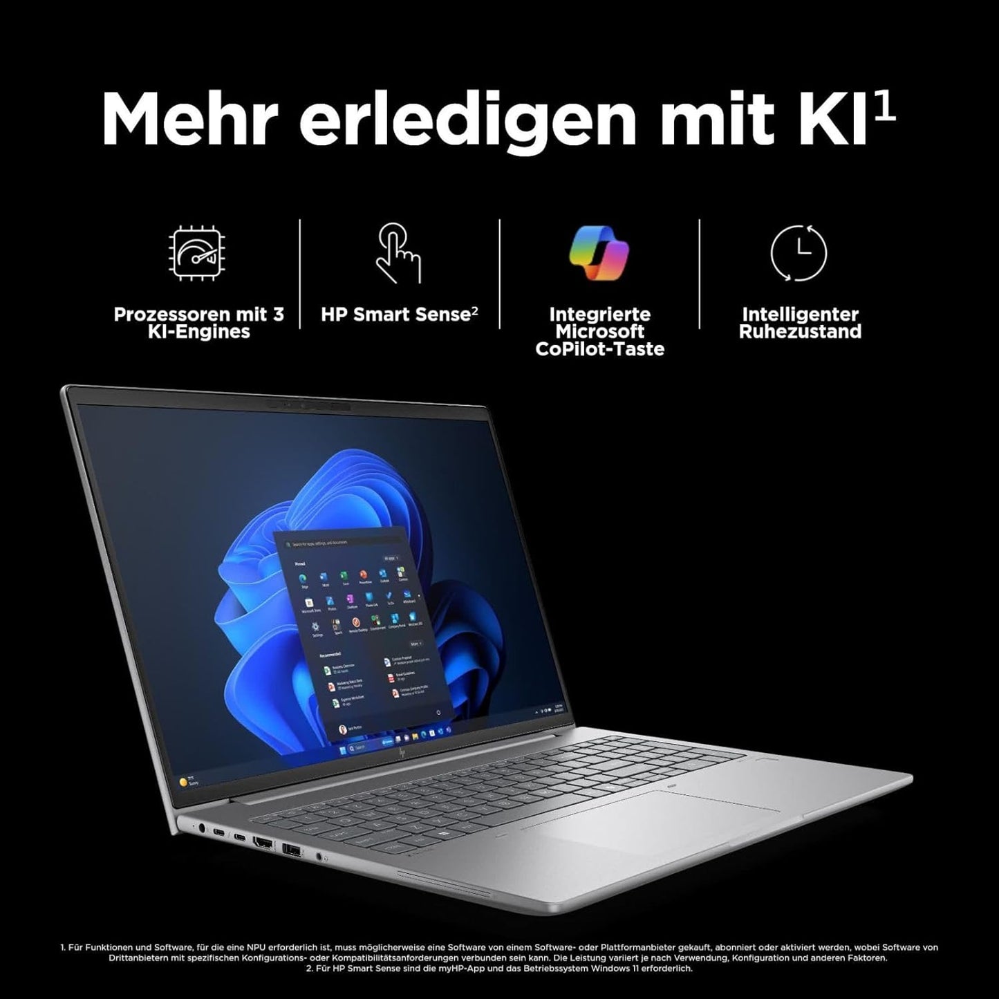 HP Z-Book Power 16 G11 Mobile Workstation Pc | Ultra 7-155H -16 Inch WUXGA Display |16GB DDR5 Ram 5600MT/s - 1TB SSD | NVDIA Rtx 1000 Ada 6GB Graphics - Gray (Open Box)