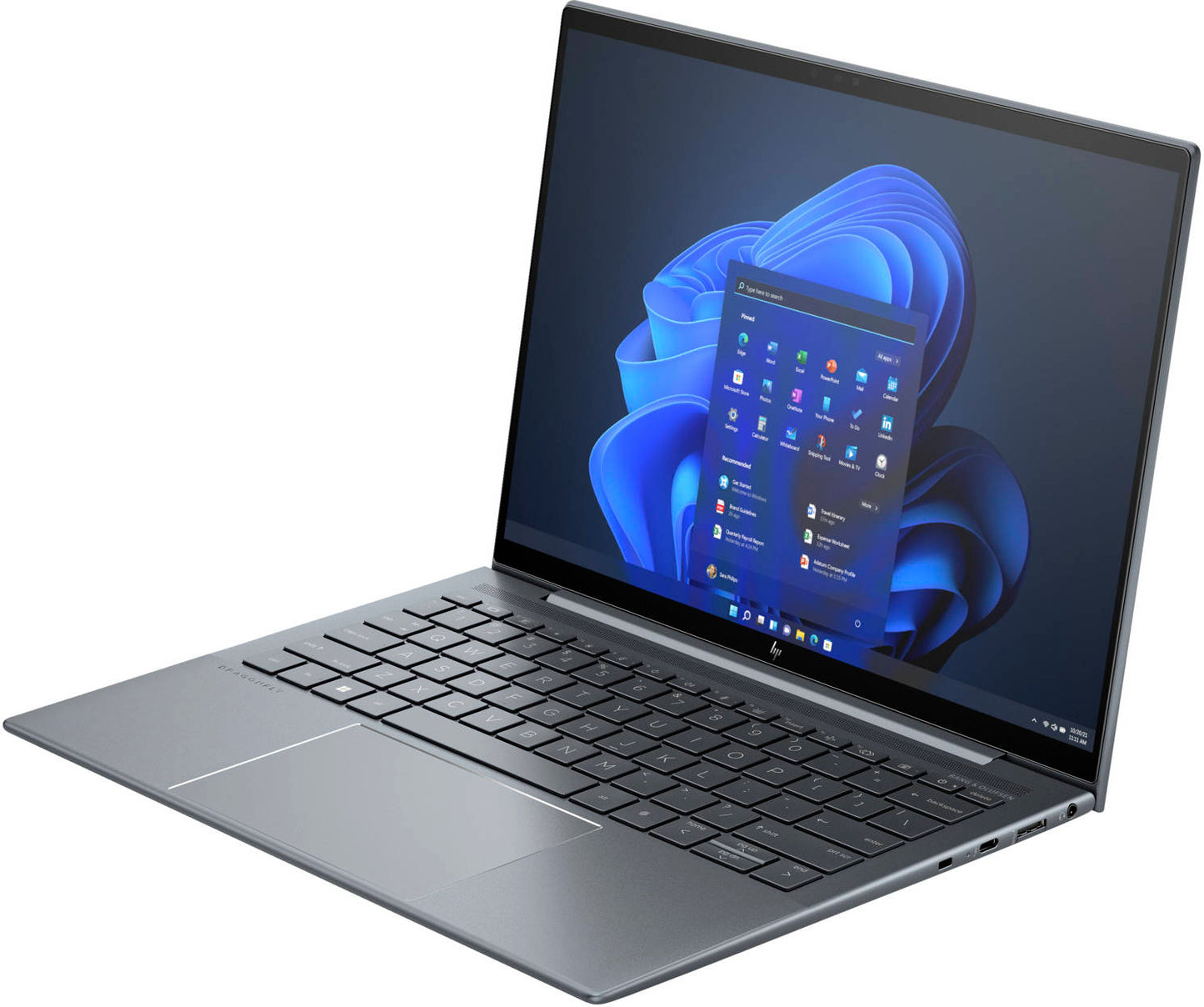 HP Dragonfly G4 13th gen 13.5'' Display - i7 - 1355U -16GB DDR5 Ram 512GB SSD (Upgradable) -ENG Keyboard-Privacy Shutter-Blue (Open Box) (Renewed)